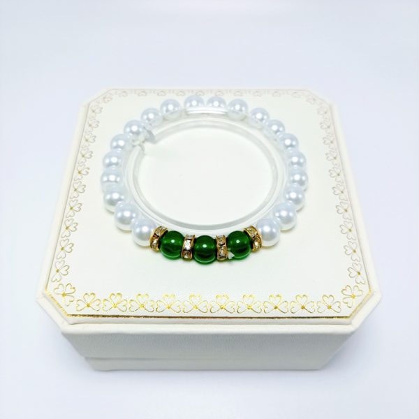 Imitation natural freshwater pearl necklace mother chain with agate pendant chain live drainage products in stock manufacturers wholesale - 图片 4