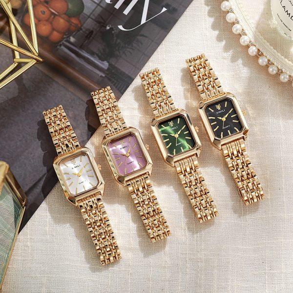Fashion square women's watch - 图片 3