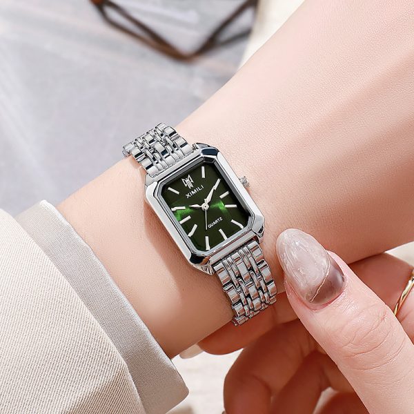 Fashion square women's watch - 图片 11