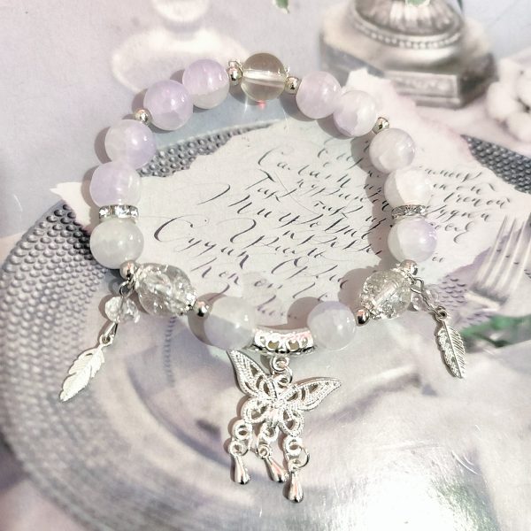 Live Broadcast Welfare Dongling Jade Pearl Ping An Buckle Bracelet Luckful Nafu Rabbit Bracelet Female Girlfriend High-end Grade Bracelet - 图片 10