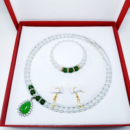 Imitation natural freshwater pearl necklace mother chain with agate pendant chain live drainage products in stock manufacturers wholesale