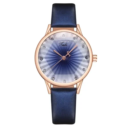 Fashion diamond ladies watch female watch quartz watch leather belt watch