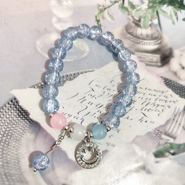 Live Broadcast Welfare Dongling Jade Pearl Ping An Buckle Bracelet Luckful Nafu Rabbit Bracelet Female Girlfriend High-end Grade Bracelet - 图片 8