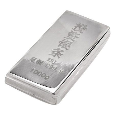Pure silver 9999 silver bar raw material 1000g investment collection business gift engraved silver ingot broken silver ingot piece
