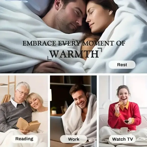 1pc Personalized Photo Flannel Throw Blanket - Custom Photo/Text Insert - Soft Plush All-Season Blanket for Couch, Bed, Camping, Office, Pet - Ideal Gift for Anniversary, Birthday, Housewarming - Upload Your Own Picture!, Custom Blanket, Contemporary Design, Durable Comfort - 图片 7